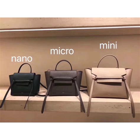 celine nano 2020|Celine nano vs micro.